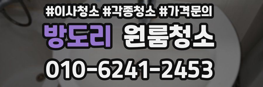 방도리 이사청소