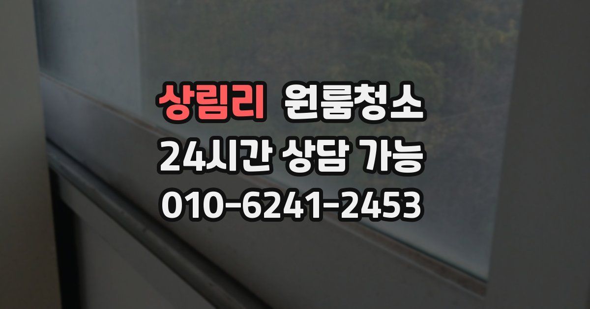 상림리 입주청소