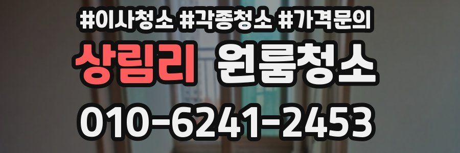 상림리 이사청소