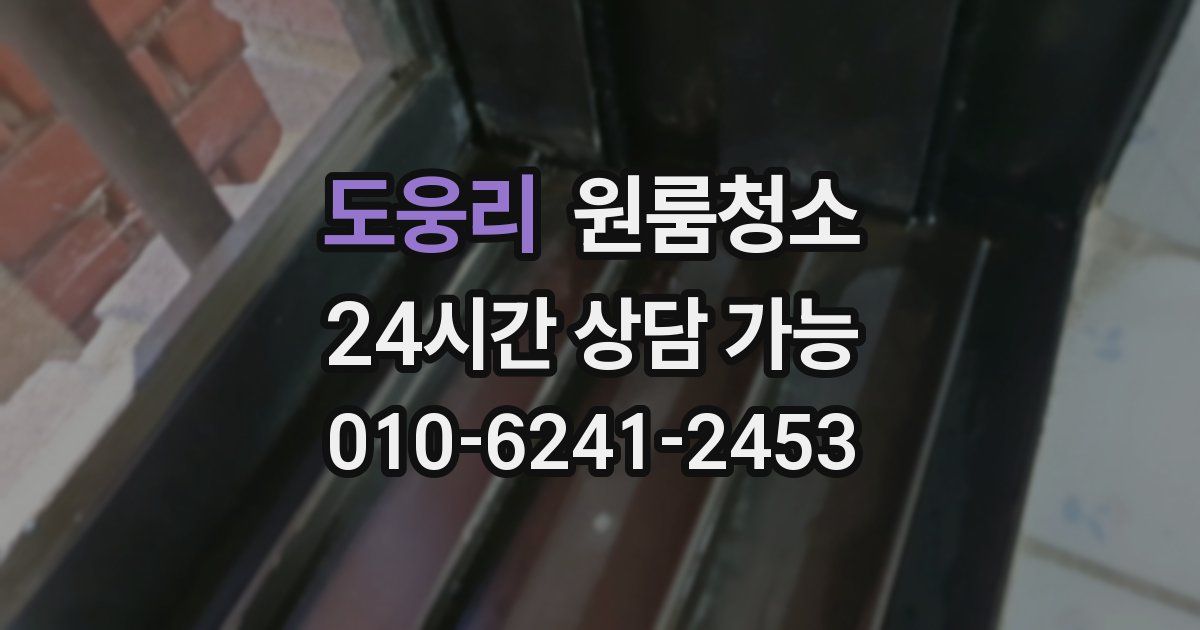 도웅리 입주청소