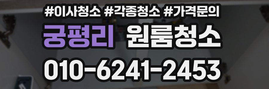 궁평리 이사청소