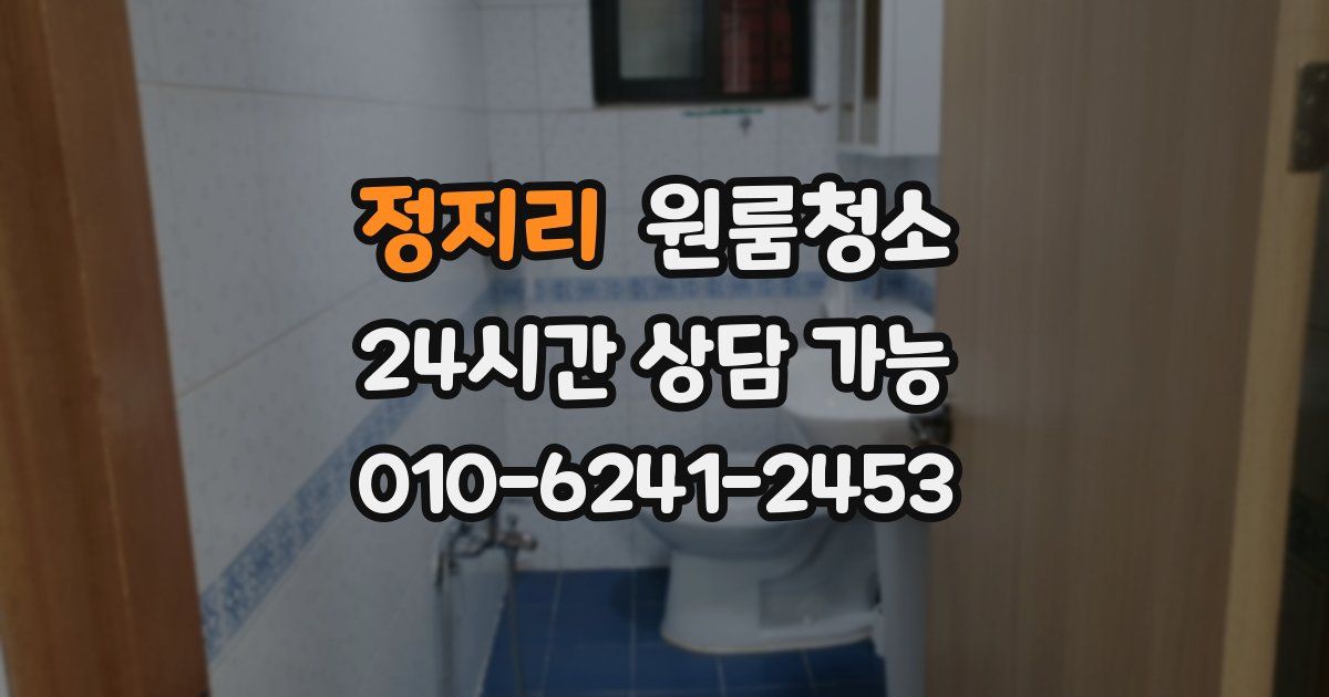 정지리 입주청소