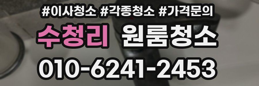 수청리 이사청소