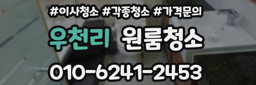 우천리 이사청소