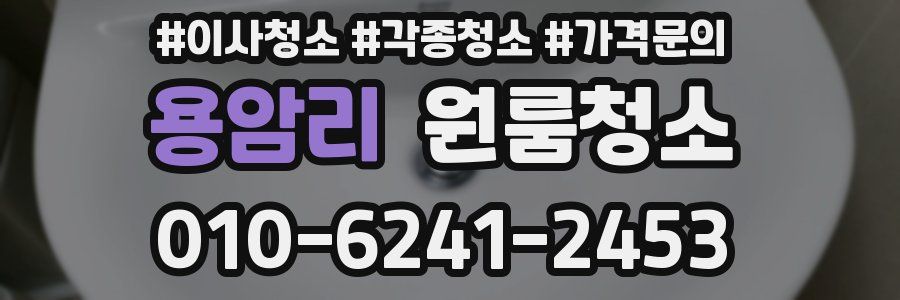 용암리 이사청소