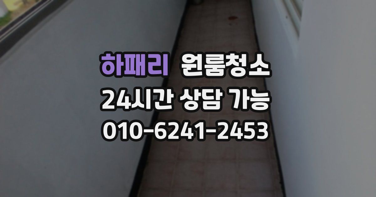 하패리 입주청소