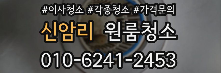 신암리 이사청소