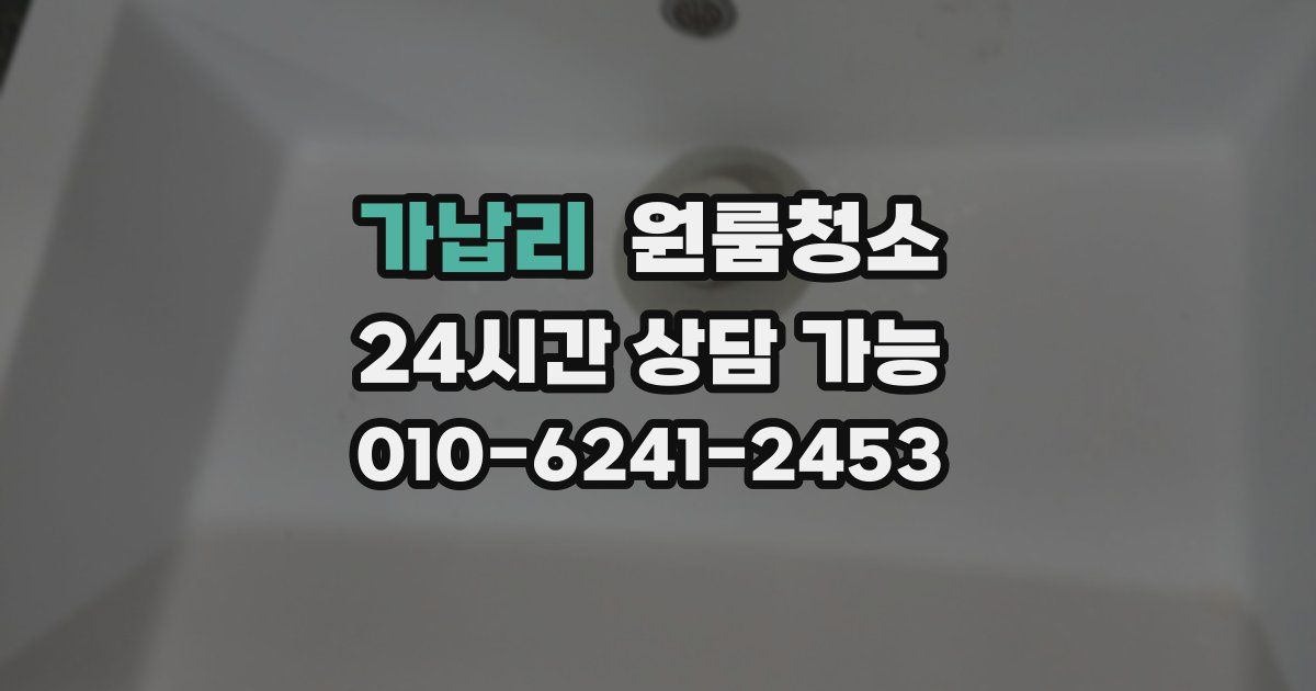 가납리 입주청소