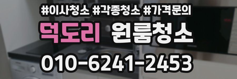 덕도리 이사청소