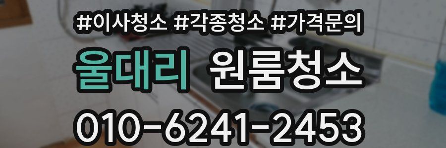 울대리 이사청소