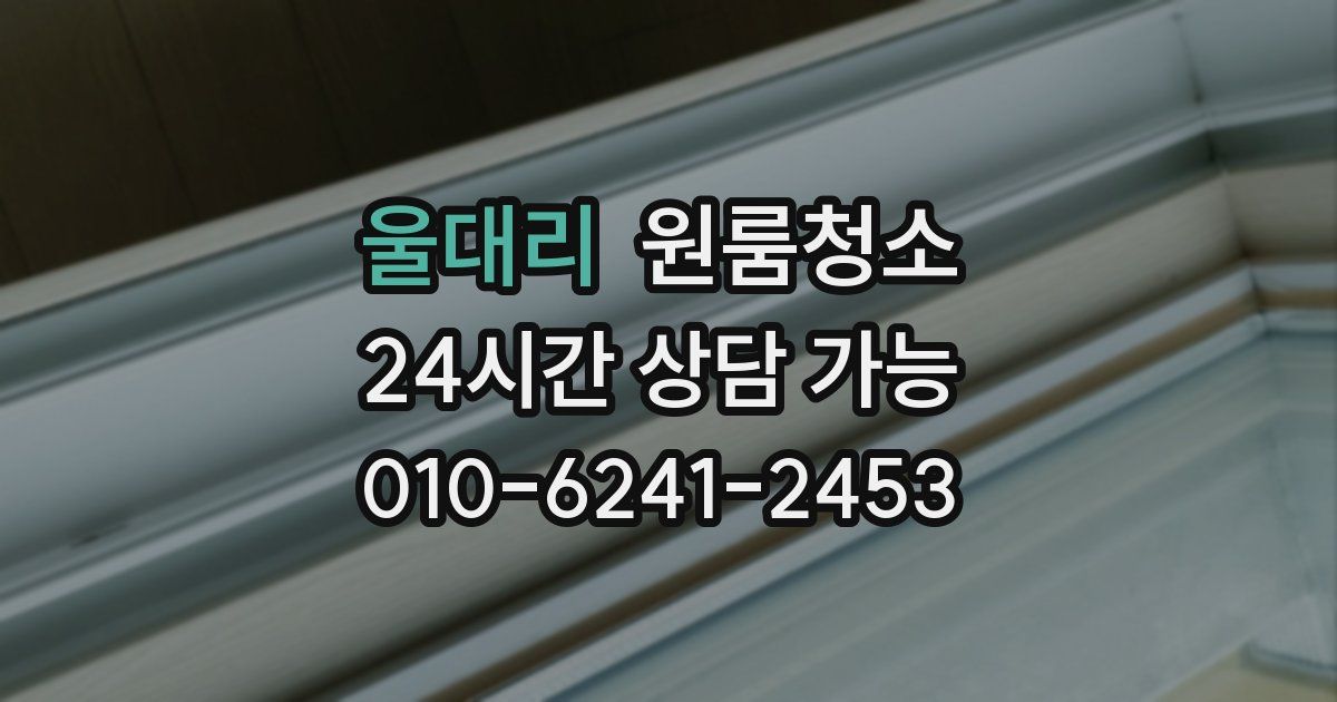 울대리 입주청소