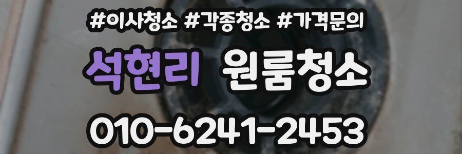 석현리 이사청소