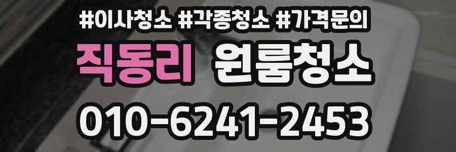 직동리 이사청소