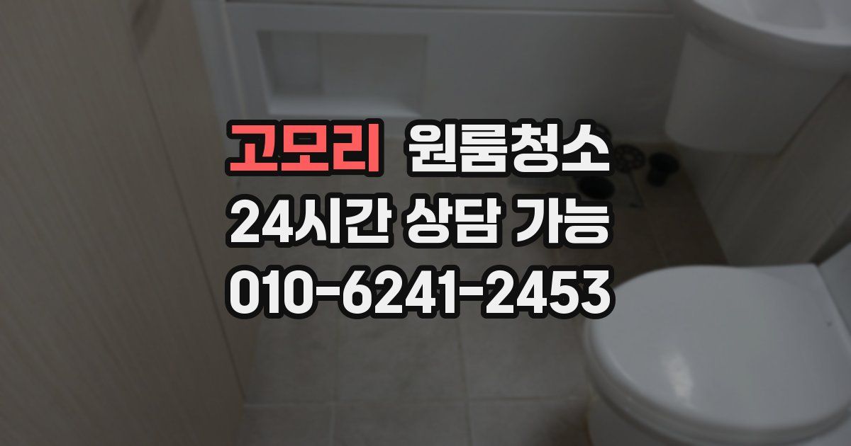 고모리 입주청소