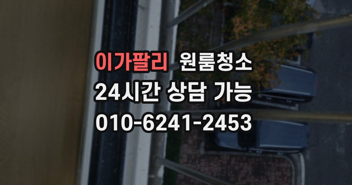 이가팔리 입주청소