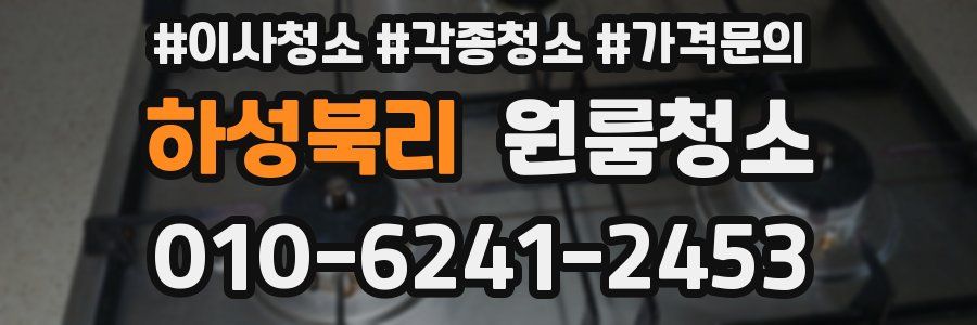 하성북리 이사청소