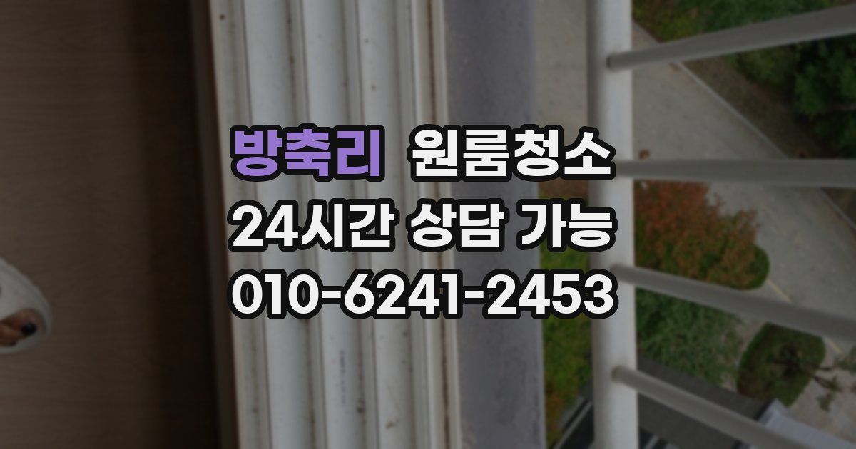 방축리 입주청소