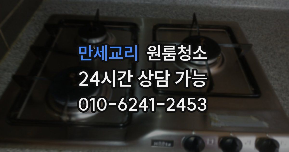만세교리 입주청소