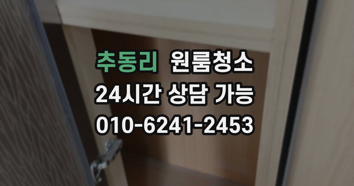 추동리 입주청소