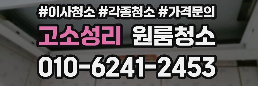 고소성리 이사청소