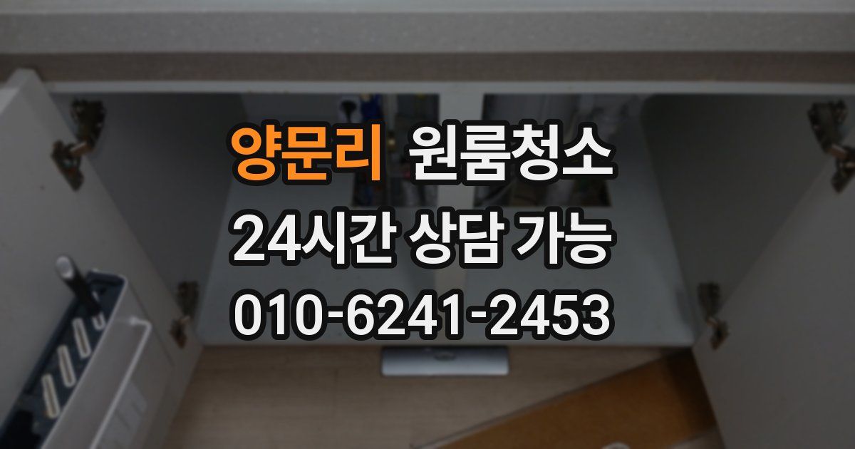 양문리 입주청소