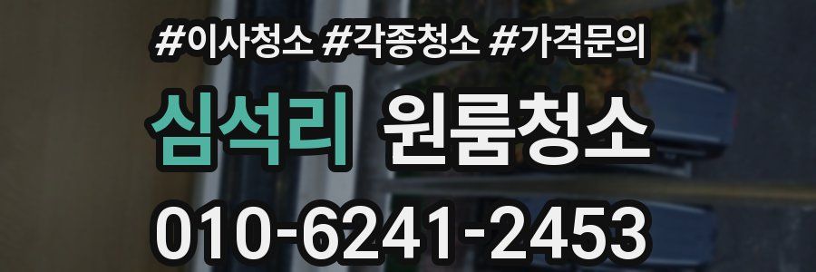 심석리 이사청소