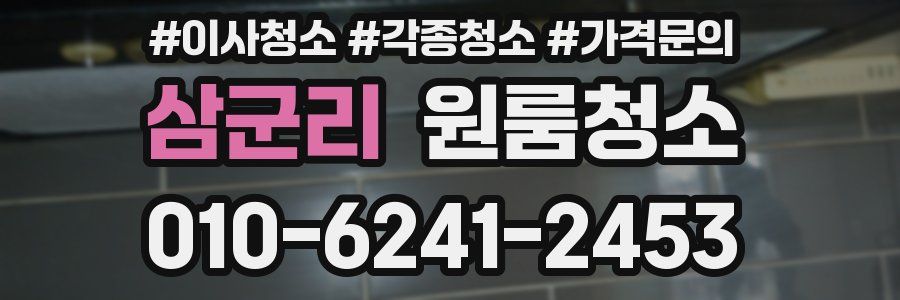 삼군리 이사청소