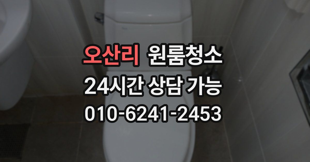 오산리 입주청소