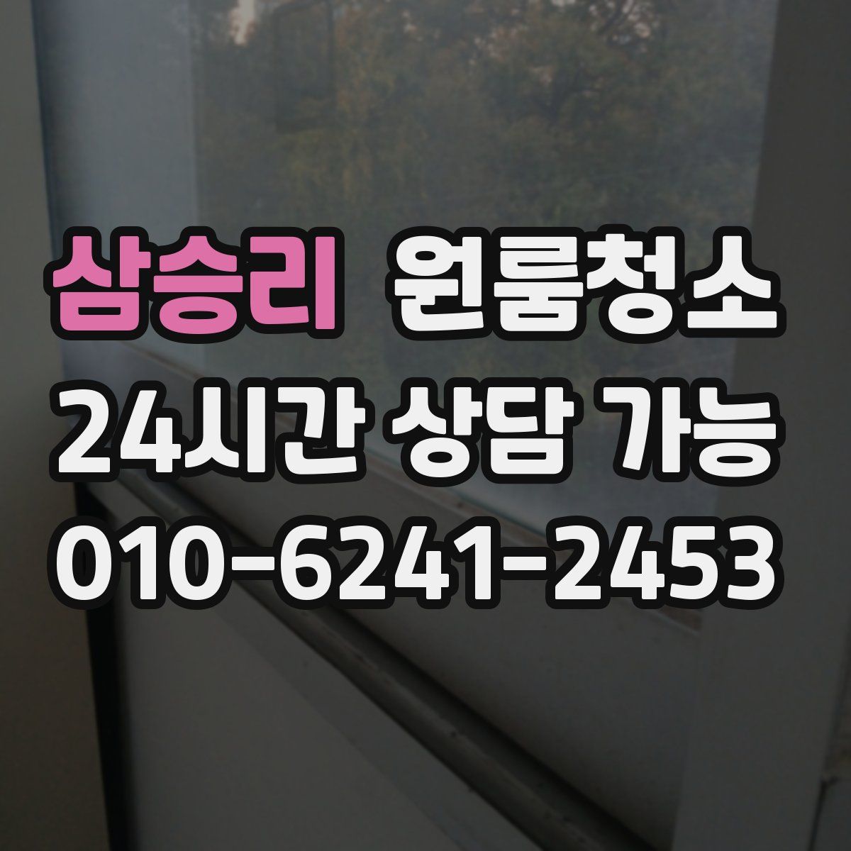 삼승리 원룸청소