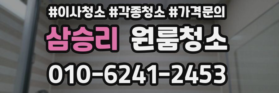 삼승리 이사청소