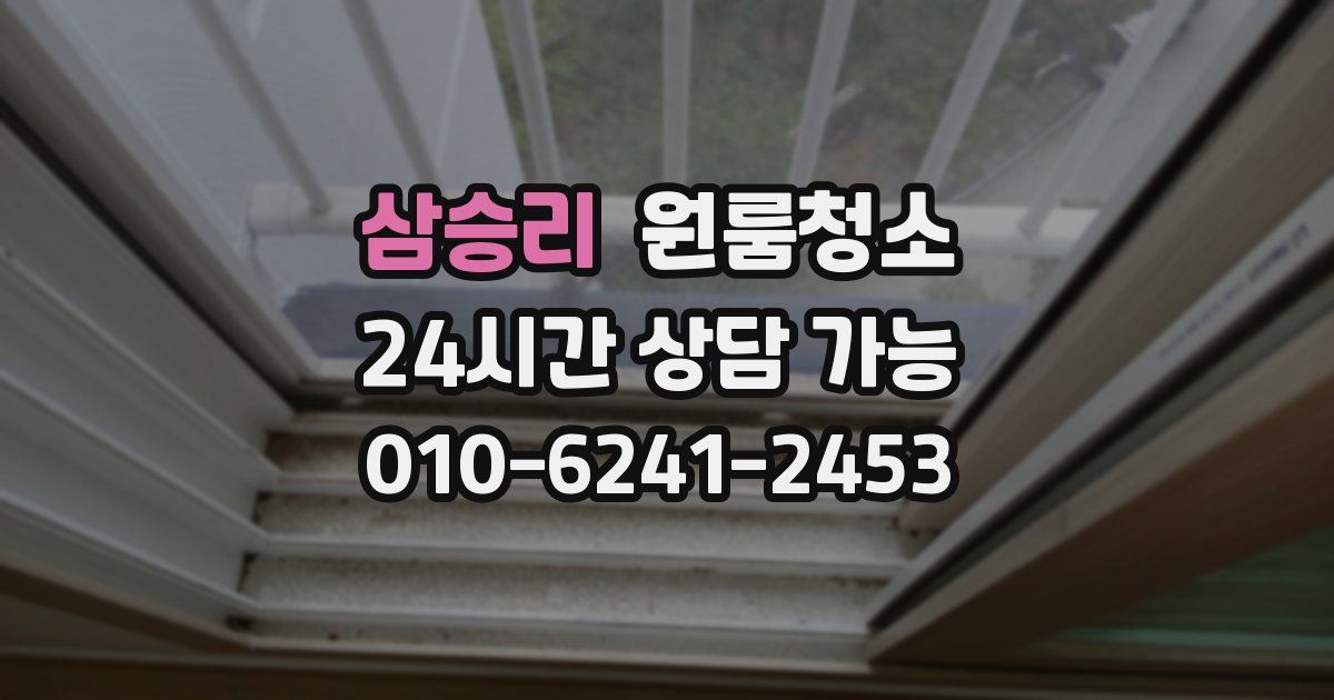 삼승리 입주청소