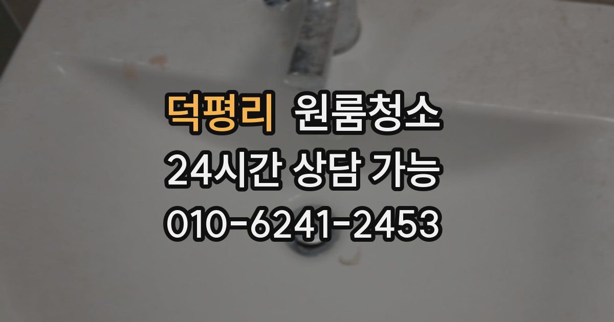 덕평리 입주청소