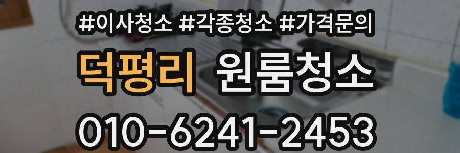 덕평리 이사청소