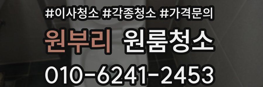 원부리 이사청소