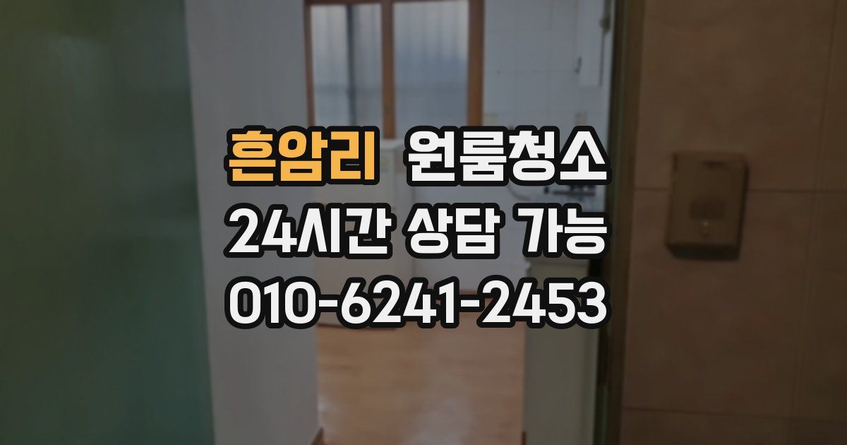 흔암리 입주청소