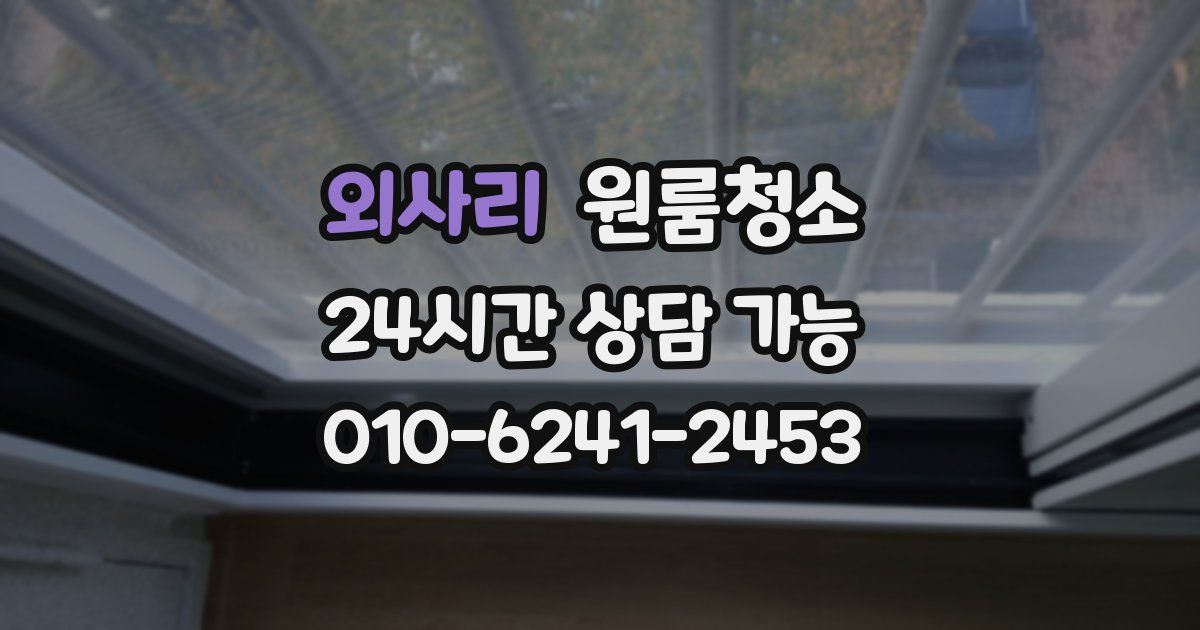 외사리 입주청소