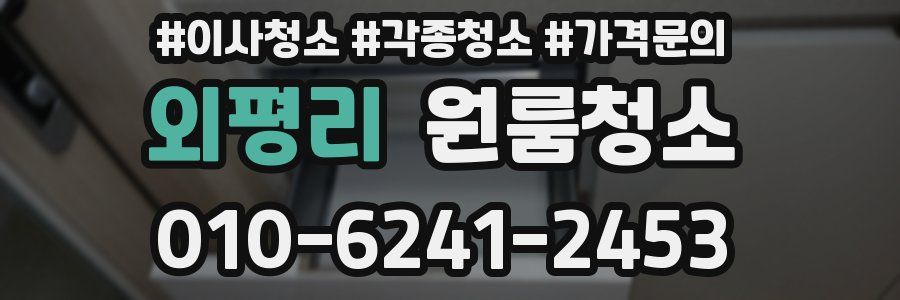 외평리 이사청소