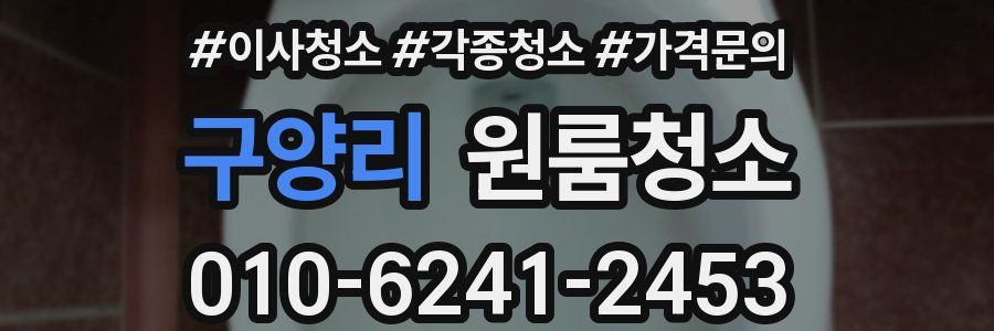 구양리 이사청소