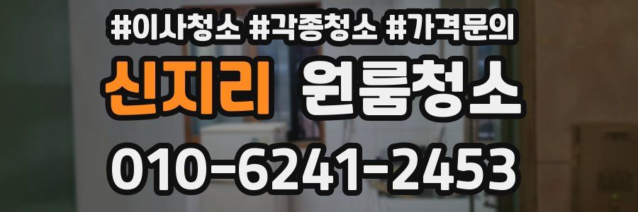 신지리 이사청소