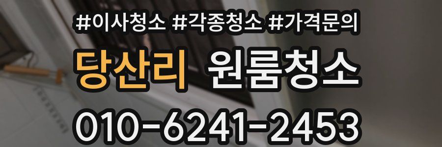 당산리 이사청소