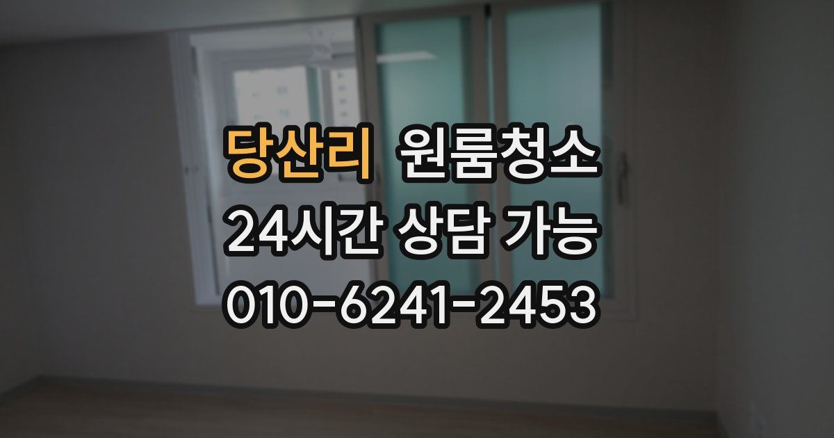 당산리 입주청소