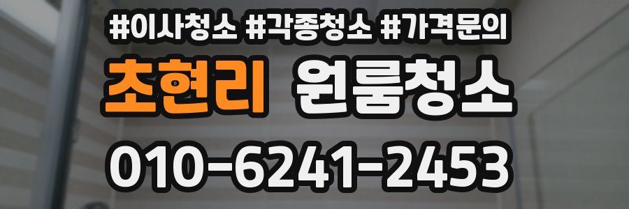 초현리 이사청소