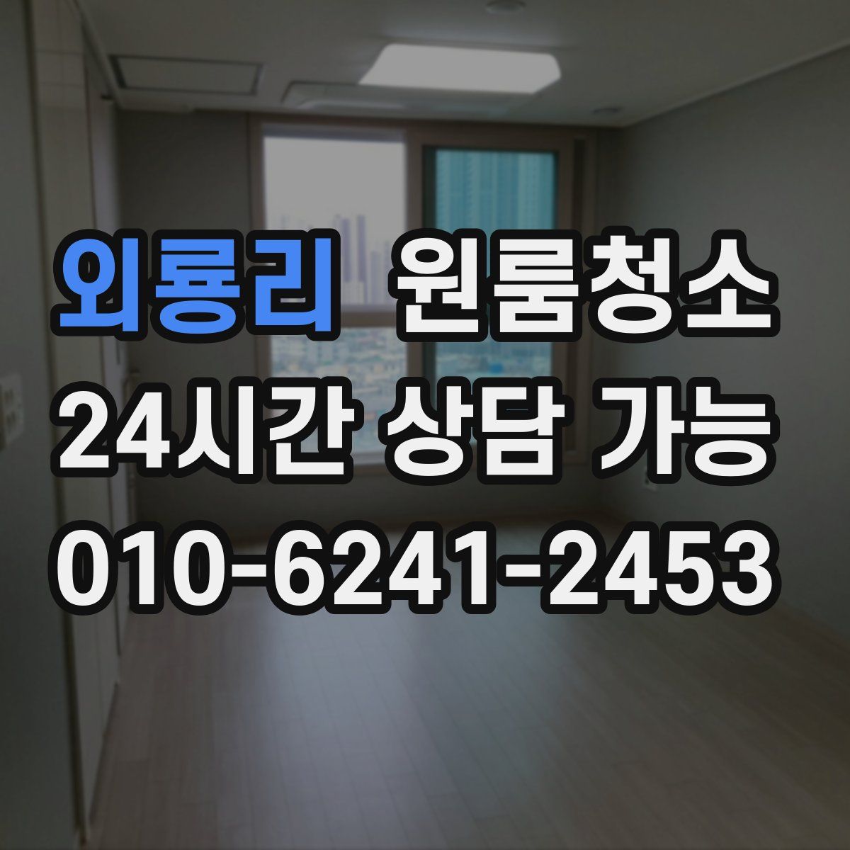 외룡리 원룸청소