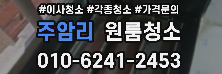 주암리 이사청소