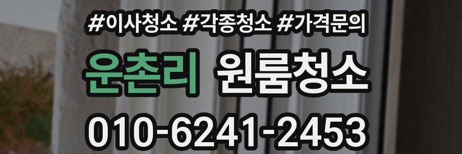 운촌리 이사청소