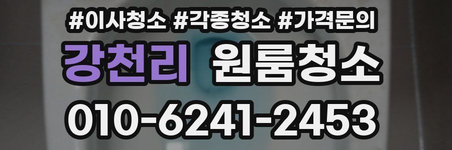 강천리 이사청소