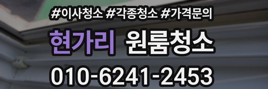 현가리 이사청소