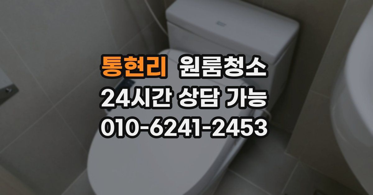 통현리 입주청소