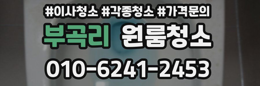 부곡리 이사청소