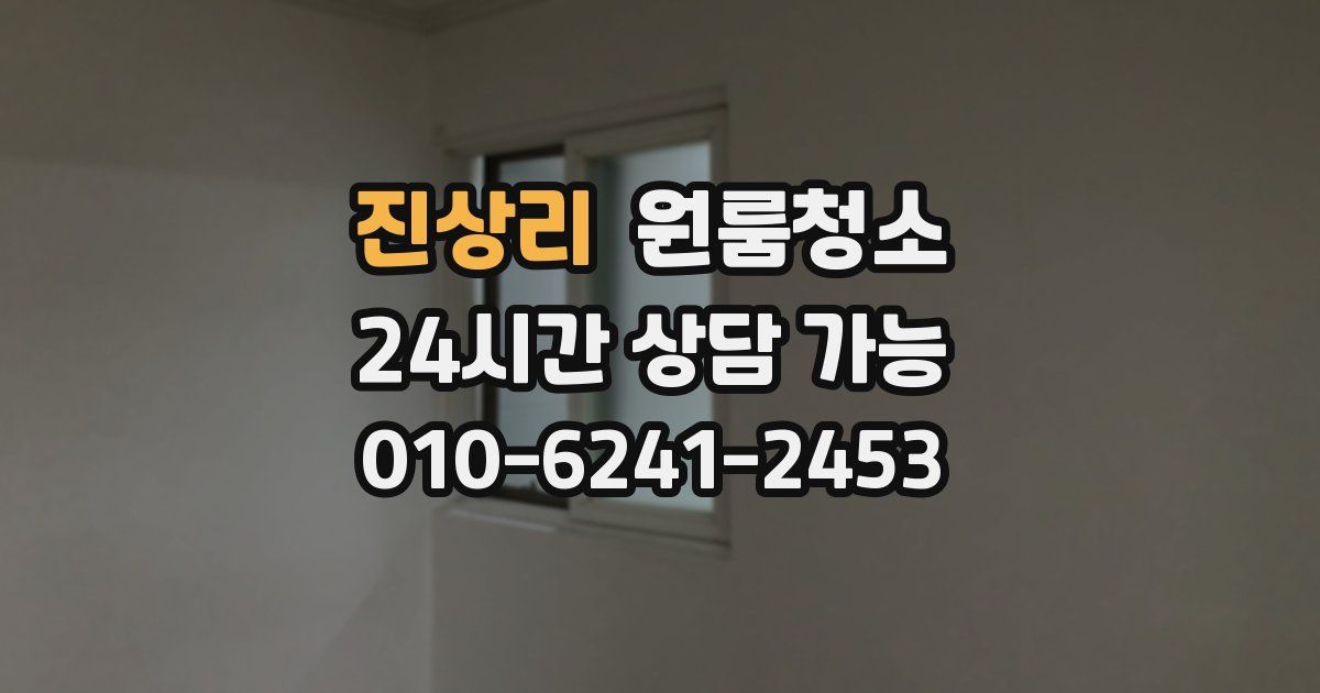 진상리 입주청소